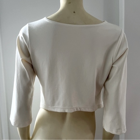 PARIDAEZ Women’s Original IBIS 2 in 1 Top 3/4 Sleeves Cream XS/ S - Picture 11 of 16